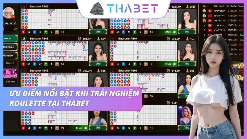 Sự vượt trội của Roulette tại đây khác với các nhà cái khác